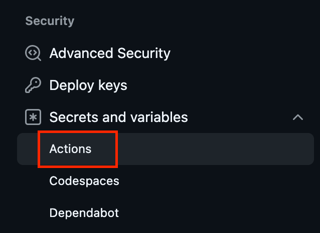 github-repository-secrets