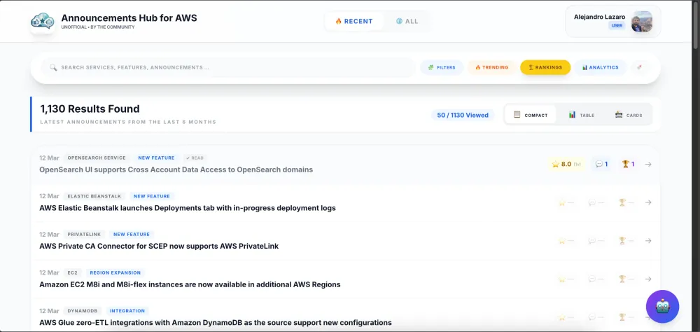 Browse view