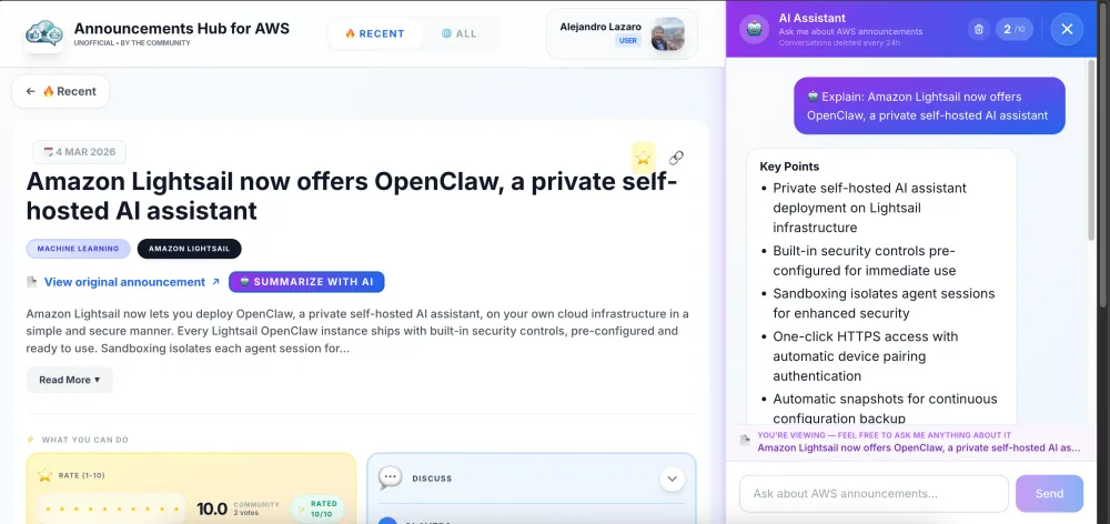AI chat assistant